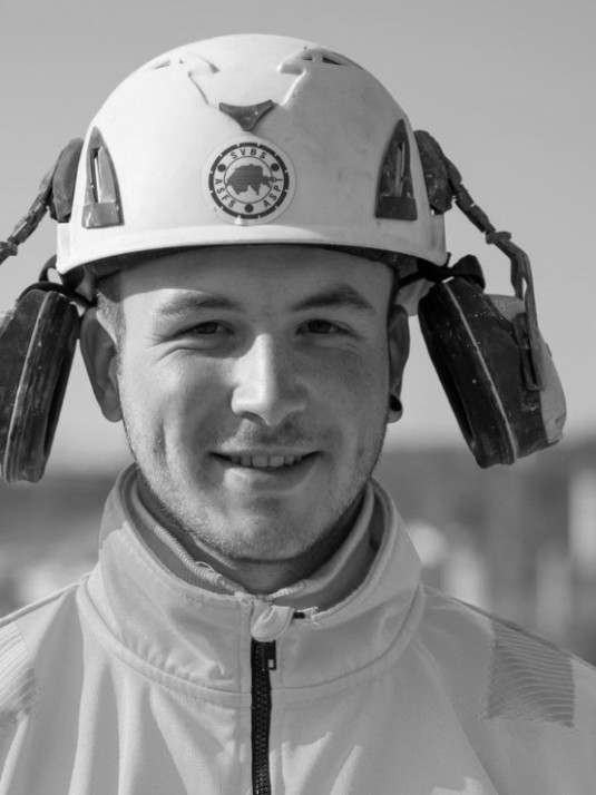 Joël Krebs, opérateur de sciage d’édifice Joël Krebs, opérateur de sciage d’édifice