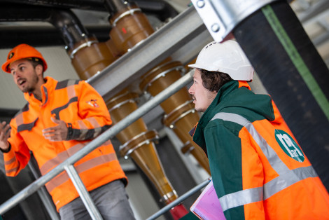 Ingénieur en environnement sur le chantier des Lätti