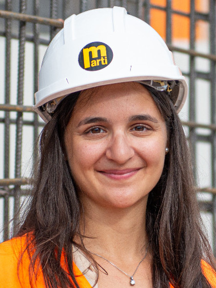Chloé Causse, Praktikantin Bauingenieurwesen